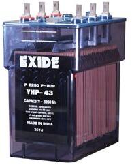 Exide Plante Range Batteries, for Industrial Use, Voltage : 150-175Ah