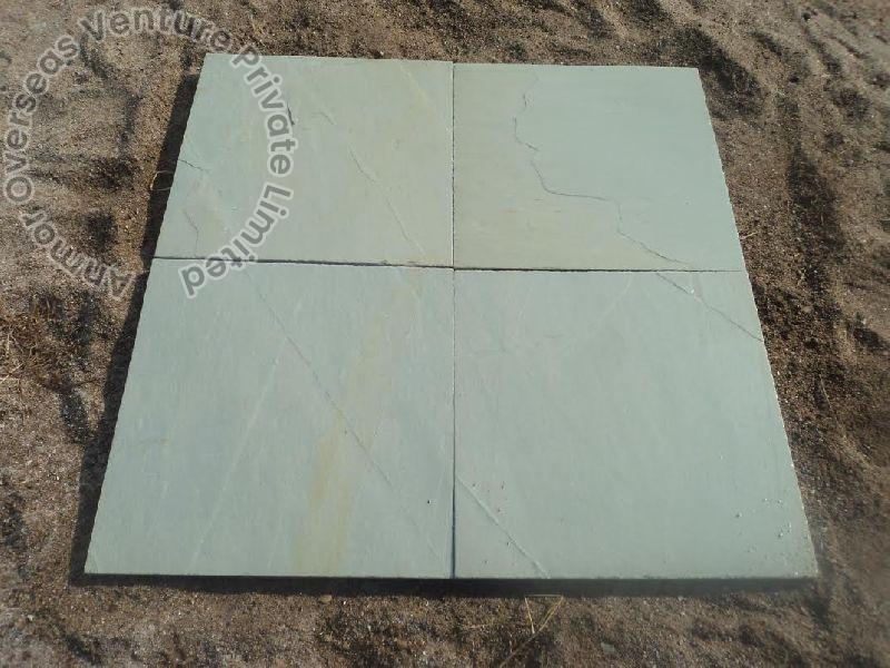 Square Green limestone, for Bathroom, House, Pattern : Natural