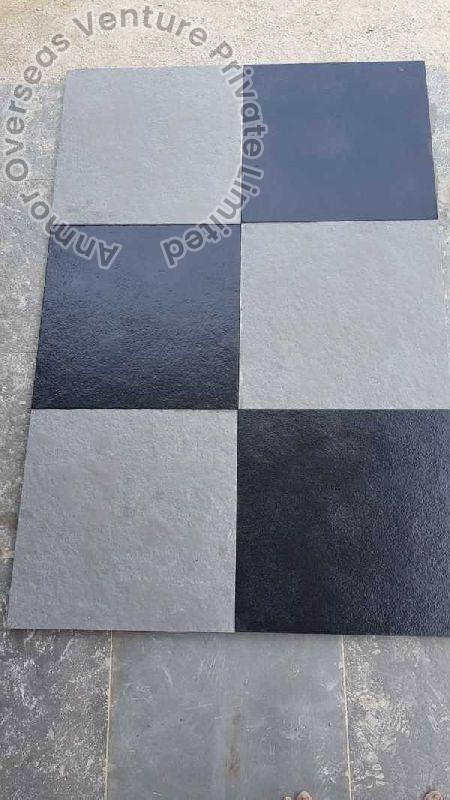 Rectangular Brush finish Outdoor flooring stone, for Home, Hotel, Office, Feature : Stain Resistance