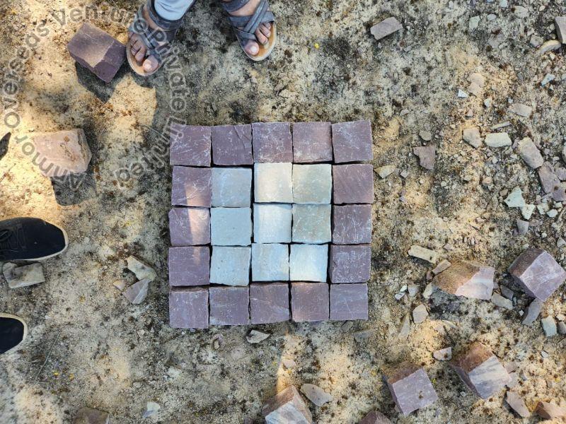 sandstone cobbles