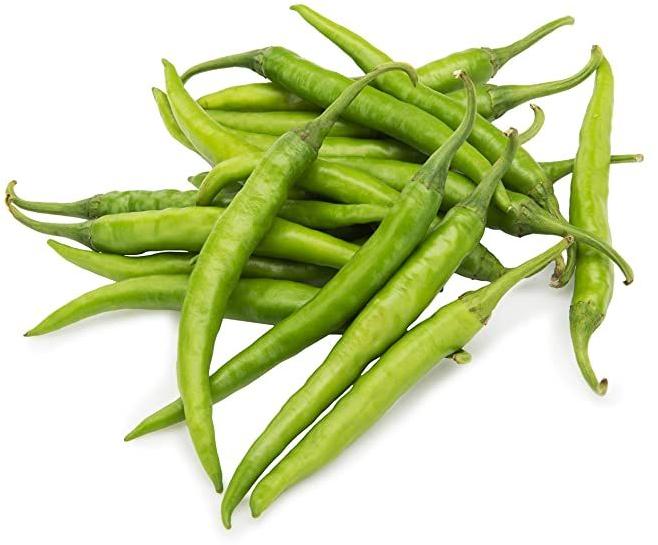 Organic Fresh Green Chilli, for Cooking