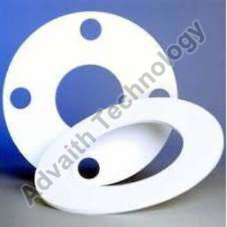 Round PTFE Gaskets, for Industrial, Pattern : Plain