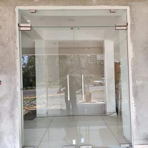 toughened glass door