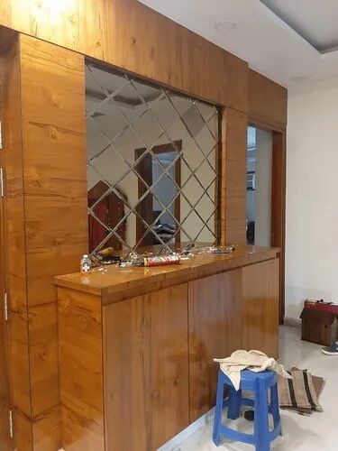 Glass Bedroom Mirror, Mounting Type : Wall Mounted