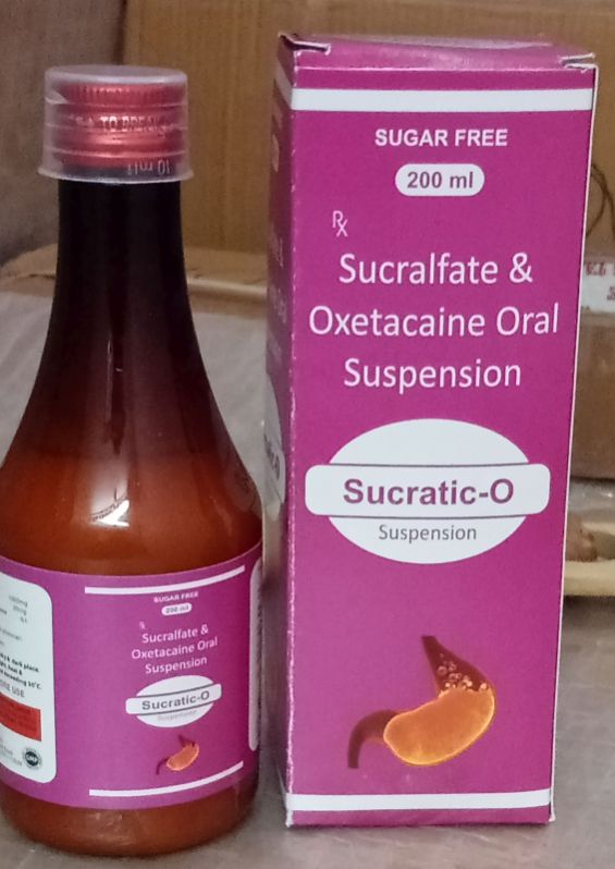 Liquid Sucralfate Oxetacaine Suspension