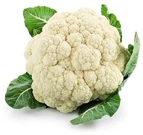 Vedha Round Natural Fresh Cauliflower, for Cooking, Color : White