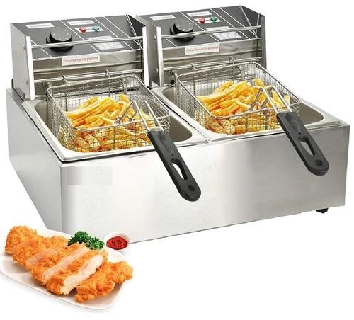 Stainless Steel Deep Fryer, Size : Medium