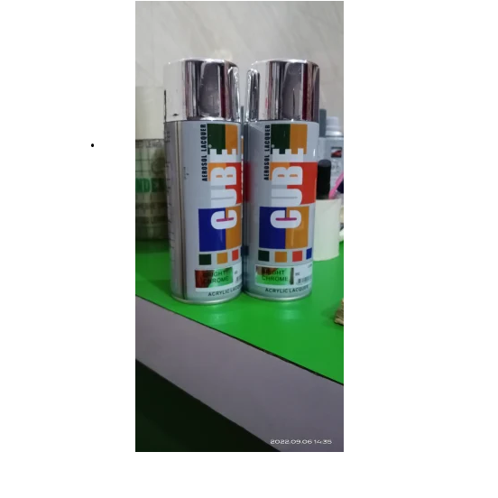cube Chrome Spray Paint, for Metal, Packaging Size 400 ML at Rs 80