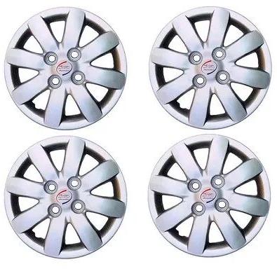 Plastic Wheel Cover, Color : Silver