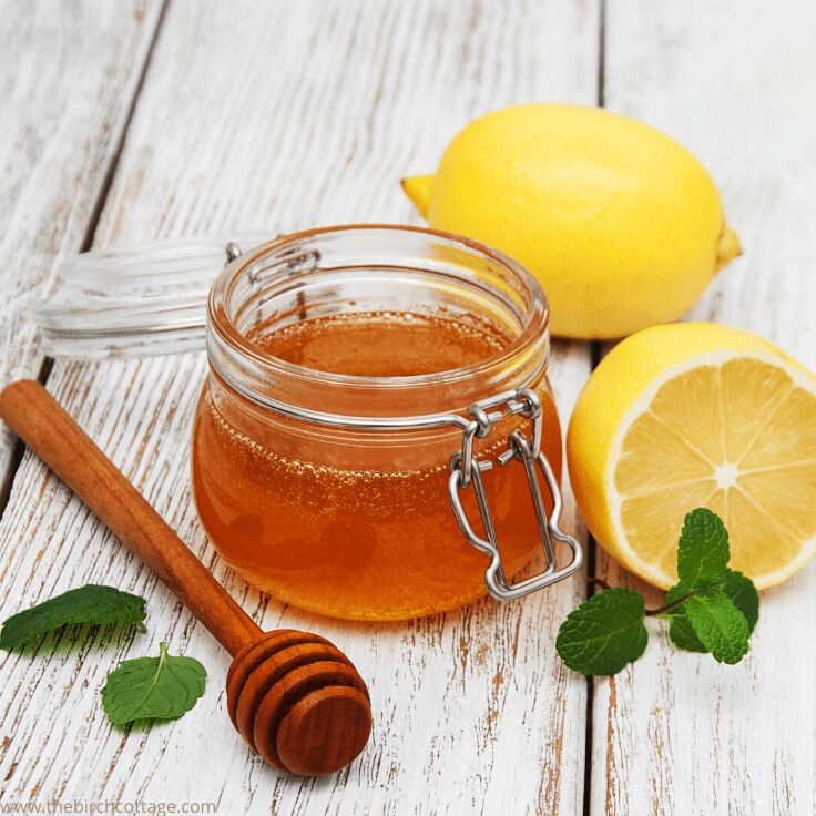 Infused Lemon Honey, for Cosmetics, Foods, Medicines, Taste : Sweet