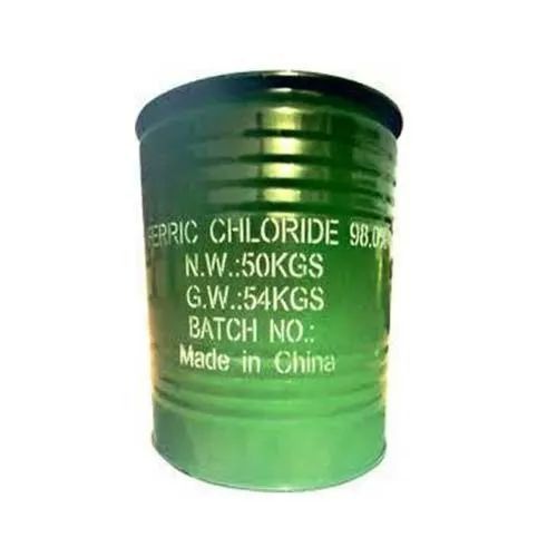 Ferric Chloride Lumps, for Water Purification, Water Treatment, CAS No. : 7705-08-0.