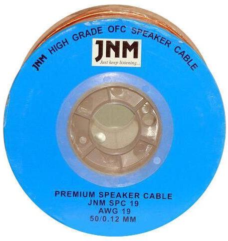 Aluminium Speaker Cable, Color : Black
