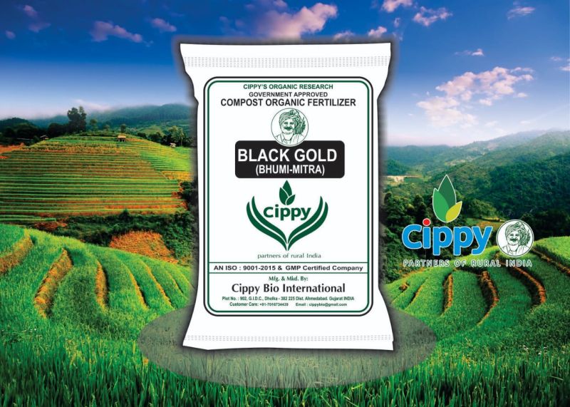 Compost organic fertilizer, for Agriculture, Purity : 100%