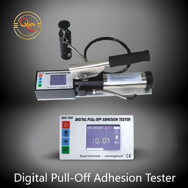 Manual Color Coated Digital pull-off adhesion tester, Color : Grey