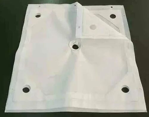 Plastic Filter Press Cloth, Color : White