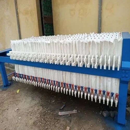 Hydraulic Automatic PP Filter Press, for Separating Solids, Voltage : 220V