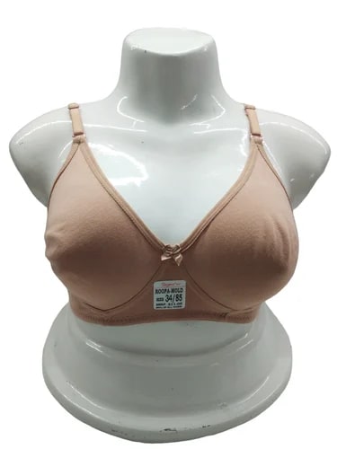 Cotton Hosiery T-Shirt Mold Padded Bra at Rs 60/piece in New Delhi