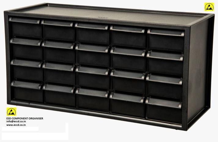 ECCD Polished ESD Conductive Component Organizer, for Industries, Shape : Rectangular