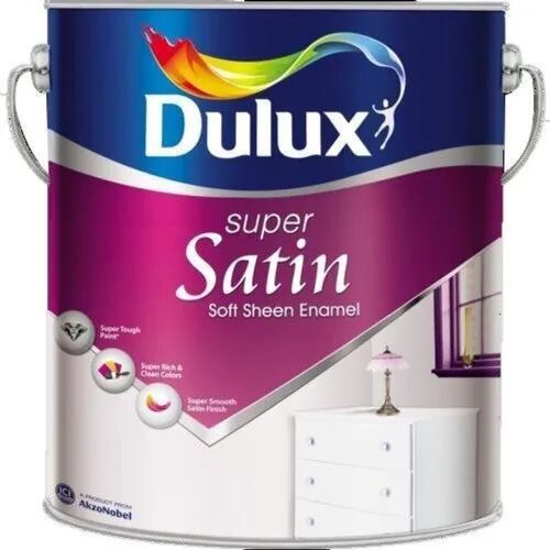 Dulux Satin Enamel Paint, Packaging Size : 4 Liter