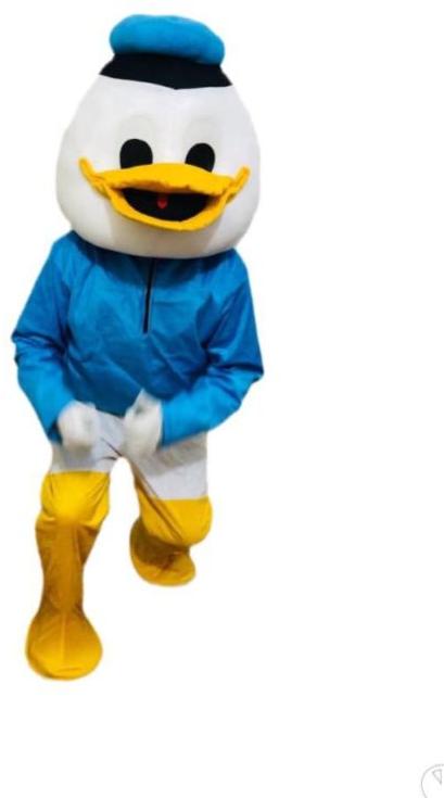 Cotton Duck Mascot Costume, Gender : Female, Male