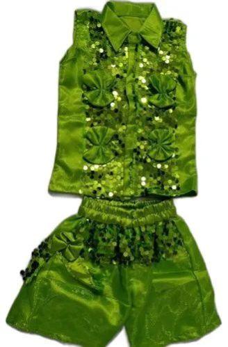 Printed Polyester Kids Jazz Dance Costume, Feature : Anti-Wrinkle, Comfortable, Easily Washable