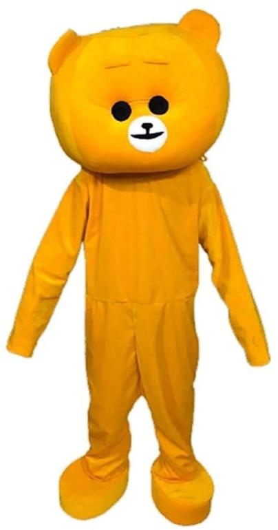 Kids Teddy Bear Jumpsuit Costume with Cap