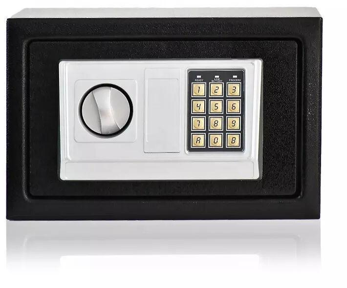 Cold rolled steel Mini Electronic Safe Locker, Size : (H)200*(W)310*(D)200mm