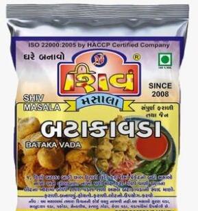 Shiv Masala Batata Vada, Packaging Type : Packet