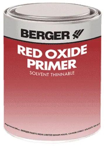 Berger Red Oxide Metal Primer, Packaging Type : Tin Container