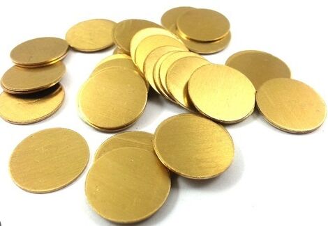 Imported Quality Round brass circles