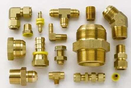 Coated brass compression pipe fittings, Certification : ISI Certified