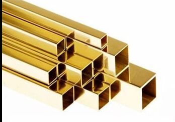 Brass Square Pipes, Grade : ASTM