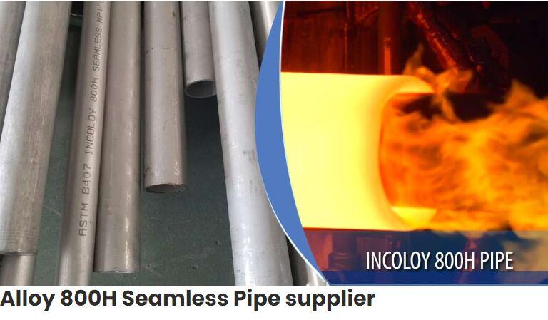 Round Stainless Steel Incoloy 800H Pipe, for Industrial, Certification : ISI Certified