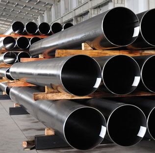 Non Poilshed mild steel seamless pipe, for Construction, Marine Applications, Water Treatment Plant