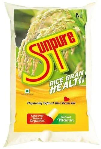 Refined Rice Bran Oil, Packaging Type : Pouch