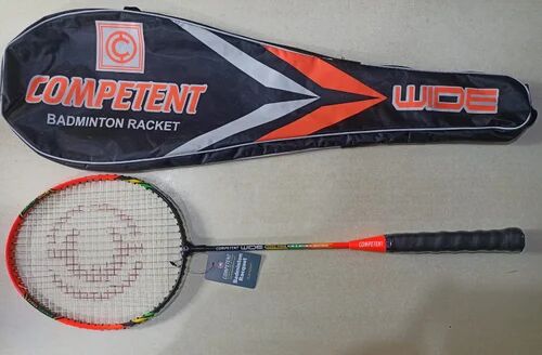 Competent Badminton Racket, Grip Material : Rubber