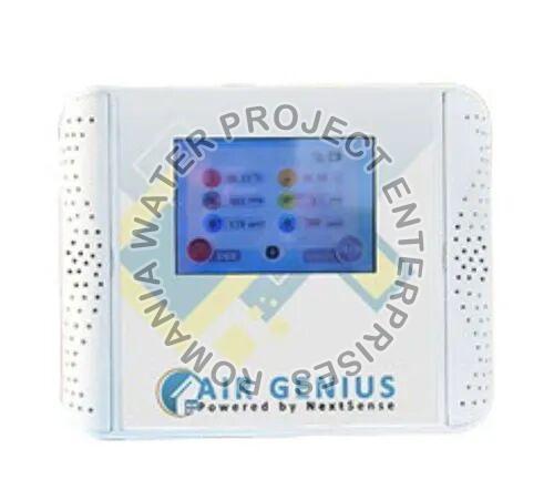 Air Genius Air Quality Monitor, Color : White