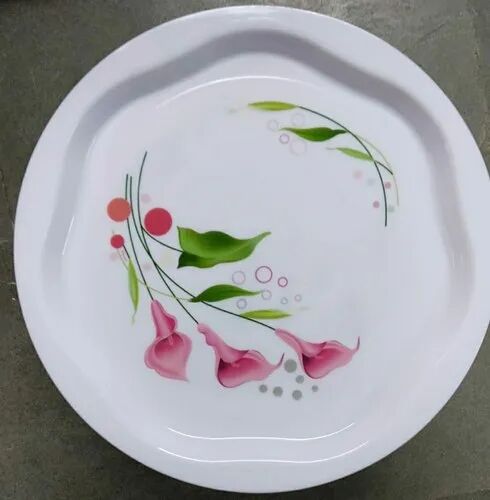 Plastic Dish, Color : White