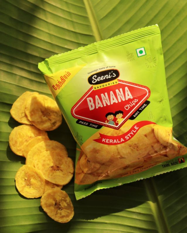 Seenis Savouries Yellow Nendran Banana Chips