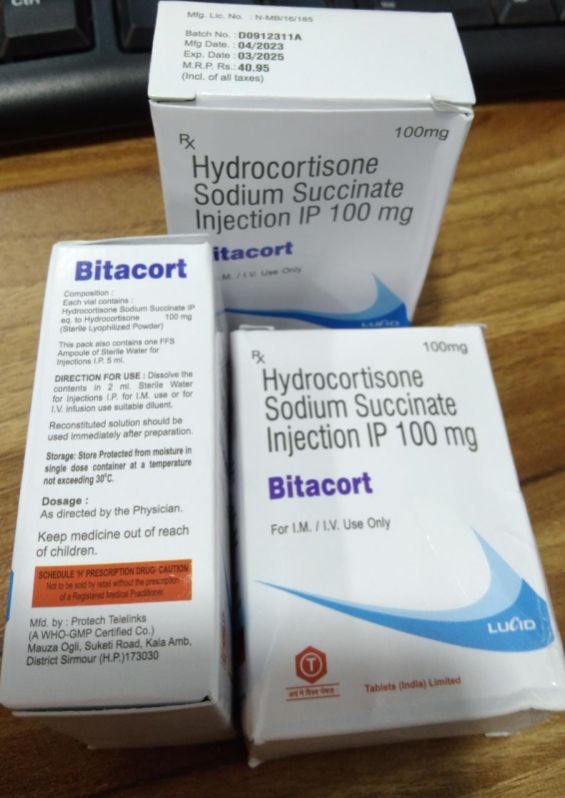 Bitacort 100 mg Injection, for Medicinal