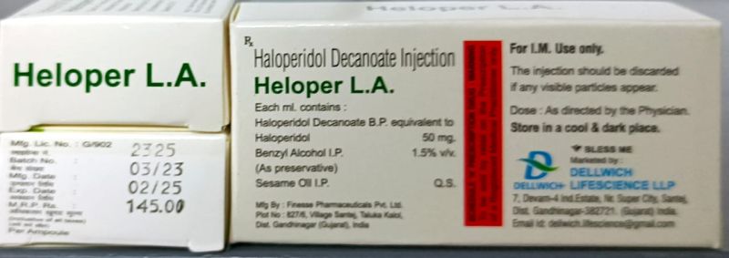 Heloper L.A., Form : injection