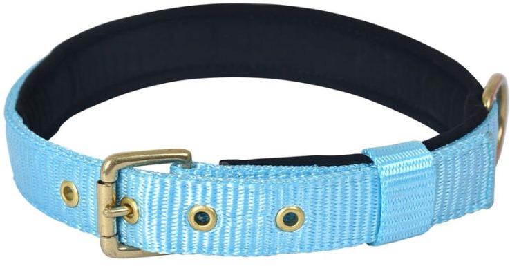 Pin Buckle Dog Collar Neck Belt (Cocktail Blue)