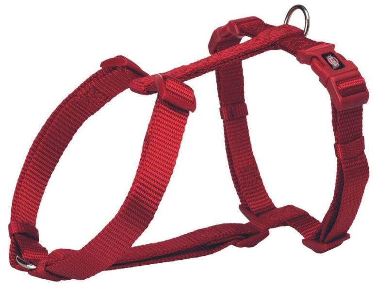 PetNexus Nylon Trixie Premium H-Harness, Red