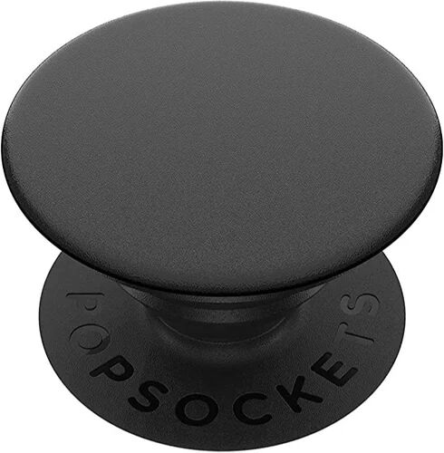 Plastic mobile pop socket, Color : Black