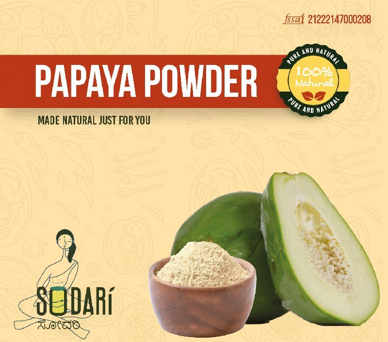 SODARI papaya powder, Shelf Life : 1year