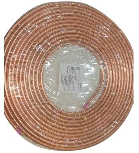 Air Conditioner Copper Pipe, Packaging Type : Roll