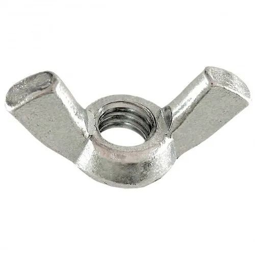 Polished Mild Steel Wing Nut, for Industrial, Size : 4mm - 20mm
