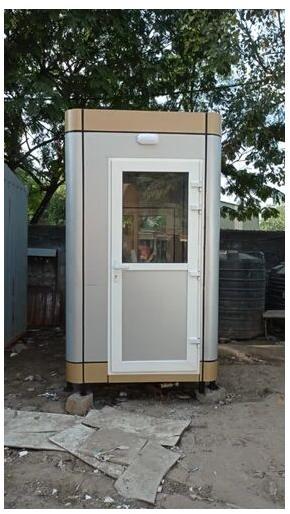 Rectangular Acp Security Cabin, For Guard Room, Size : 5x6 Ft