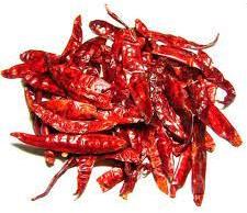 Raw Natural Dry Red Chilli, for Food Medicine, Spices, Cooking, Form : Solid