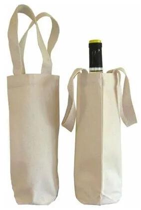 Cotton Bottle Bags, For Office, College, Feature : High Grip, Good Quality